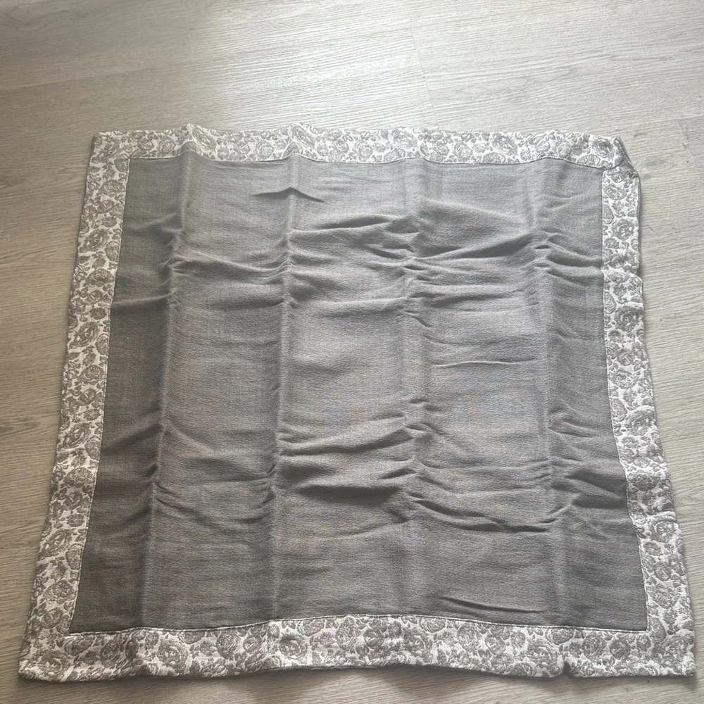 Ralph Lauren Gray European One Pillow Cover